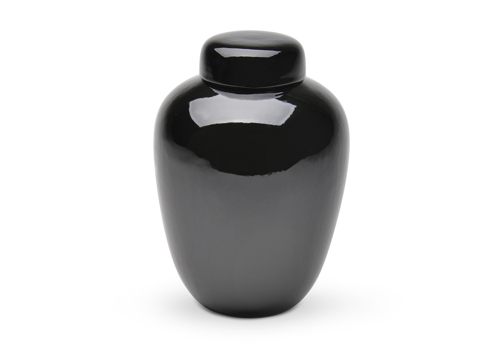 Ceramic Urn - Black Image